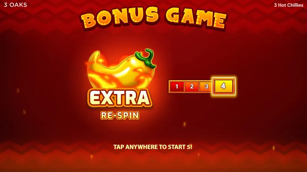 3 Hot Chillies game display, view 2