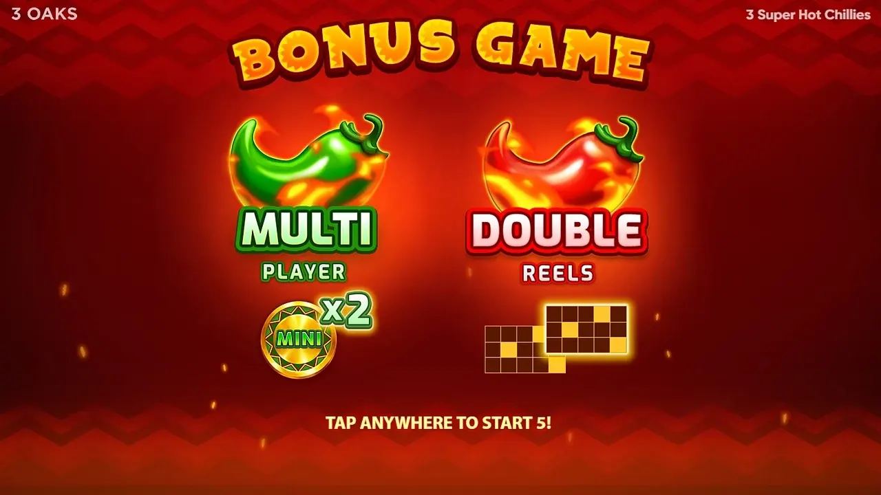 3 Super Hot Chillies game display, view 2