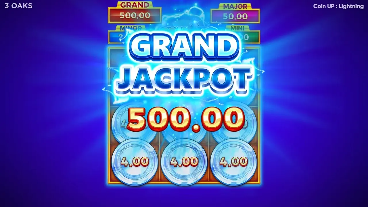 Coin UP: Lightning game display, view 2