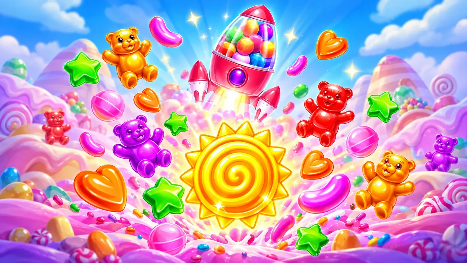 Sugar Rush Super Scatter: game rules and edition